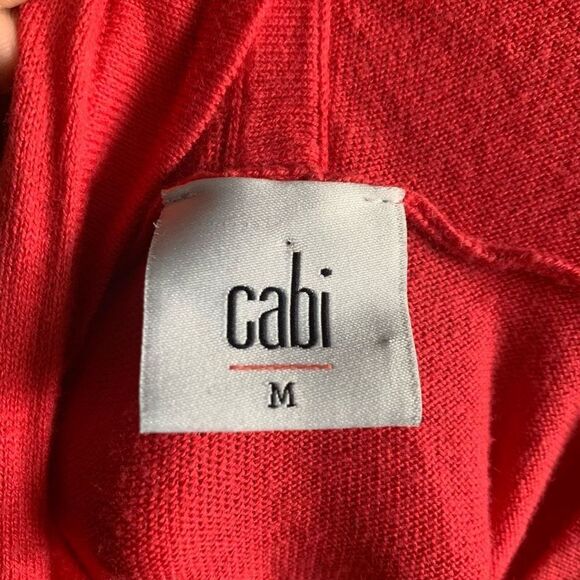 CAbi athletic coral pink lightweight M hoodie - Picture 4 of 6